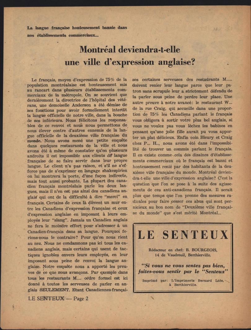 Le Senteux no date pp 2