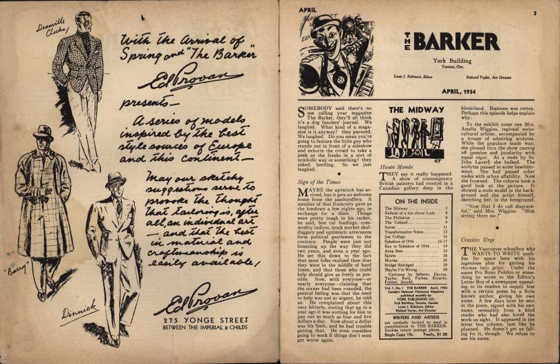 The Barker vol 1 no 1 pp 2-3