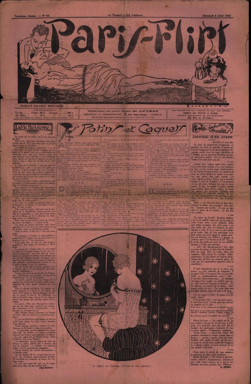 Paris-Flirt 1923 08 08