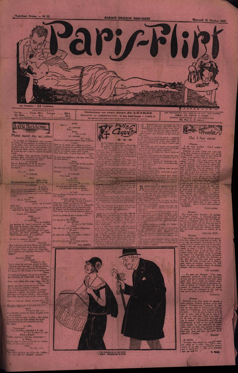 Paris-Flirt 1923 10 31