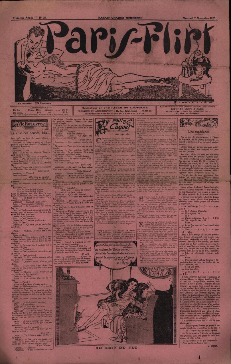 Paris-Flirt 1923 11 07