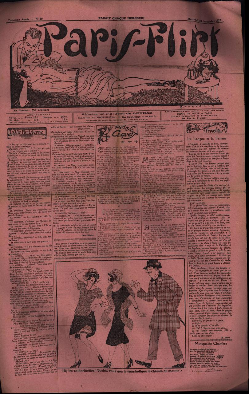 Paris-Flirt 1923 11 21