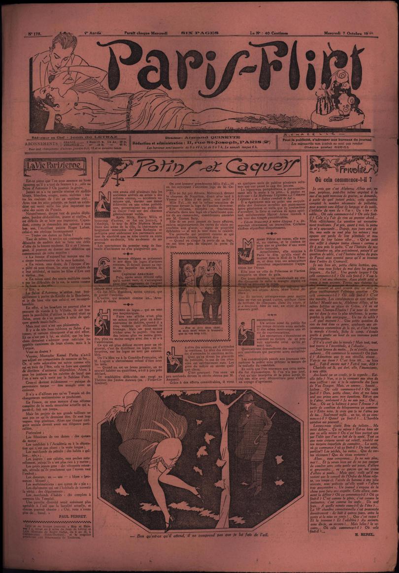 Paris-Flirt 1925 10 07