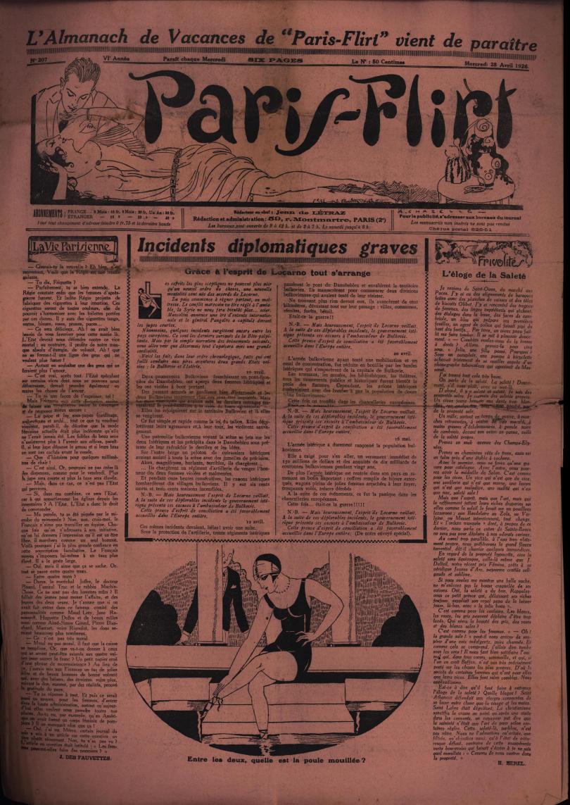 Paris-Flirt 1926 04 28